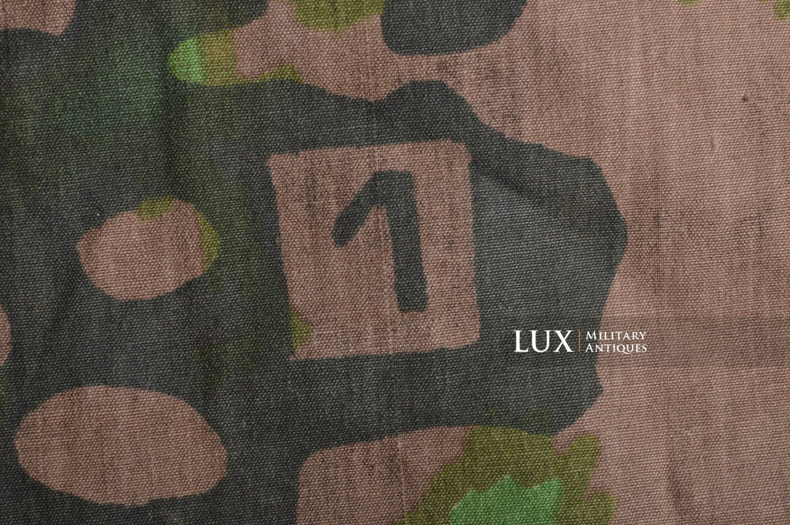 Toile de tente fin de guerre Waffen-SS, camouflage « platane 1 » - photo 21