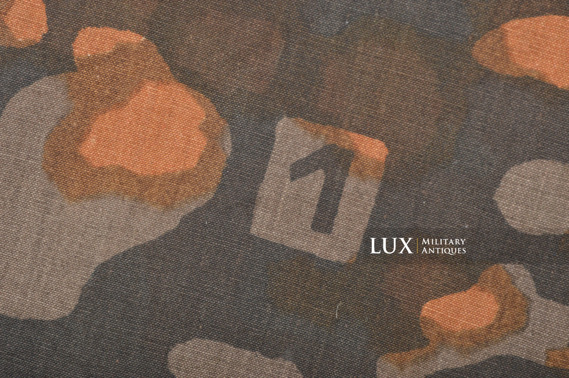 Toile de tente fin de guerre Waffen-SS, camouflage « platane 1 » - photo 36