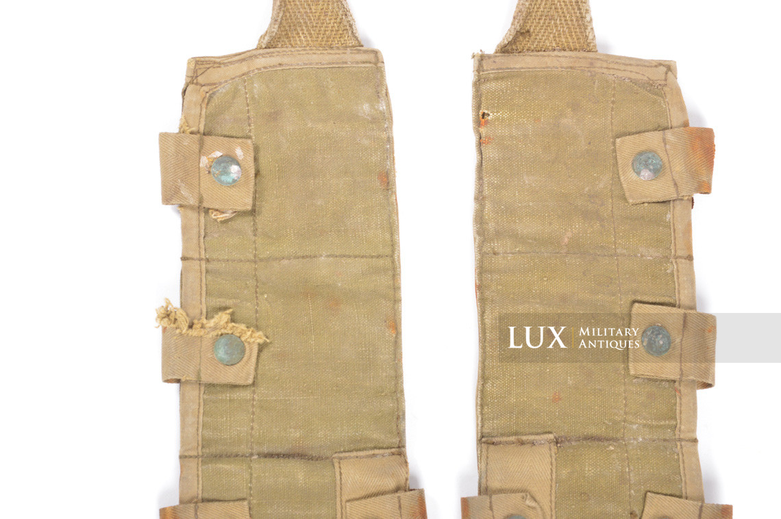 Bandoulière 98k de parachutiste allemand en toile verte précoce, « 1er type » - photo 10
