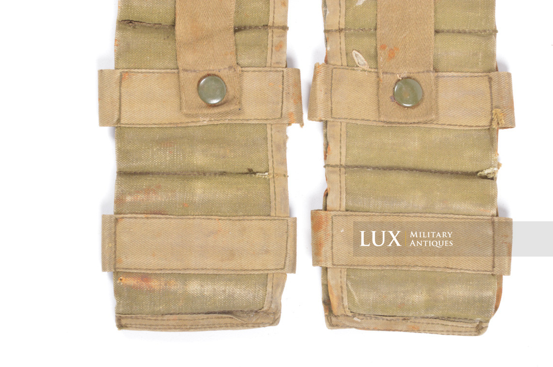 Bandoulière 98k de parachutiste allemand en toile verte précoce, « 1er type » - photo 19