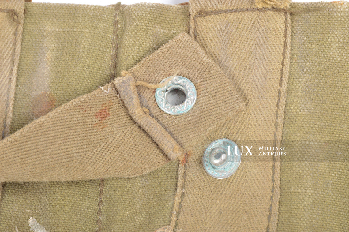 Bandoulière 98k de parachutiste allemand en toile verte précoce, « 1er type » - photo 25