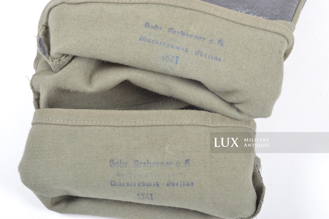 Unissued German motorcyclist's dispatch rider's gauntlets, « 1941 » - photo 10