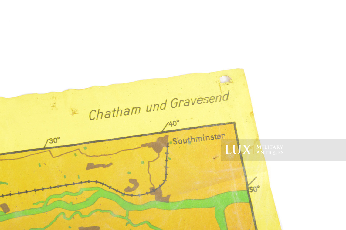 Luftwaffe night bombing map « LONDON », « Blitz / Battle of Britain » - photo 15