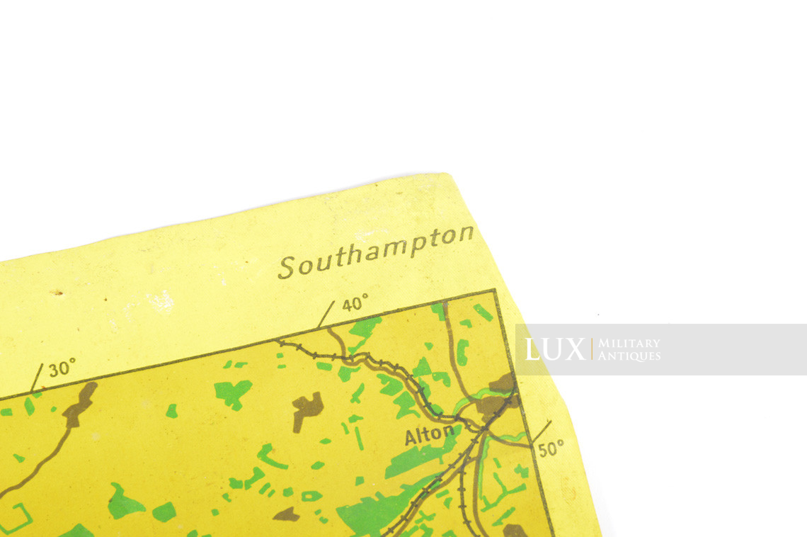 Luftwaffe night bombing map « SOUTHAMPTON / PORTSMOUTH », « Blitz / Battle of Britain » - photo 8