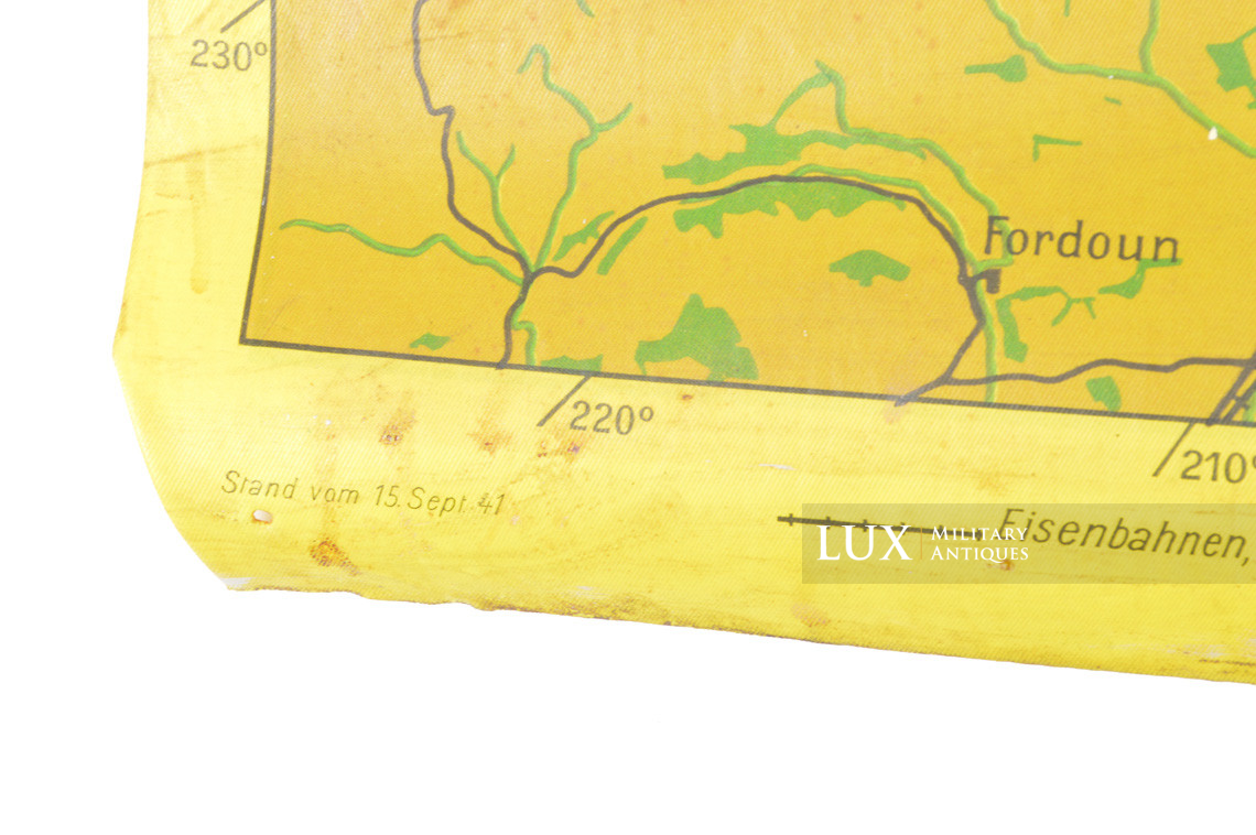 Luftwaffe night bombing map « ABERDEEN / MURRAY FIRTH », « Blitz / Battle of Britain » - photo 10