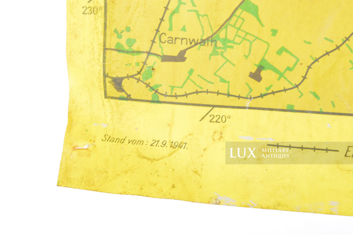 Luftwaffe night bombing map « Edinburgh / Dundee », « Blitz / Battle of Britain » - photo 16