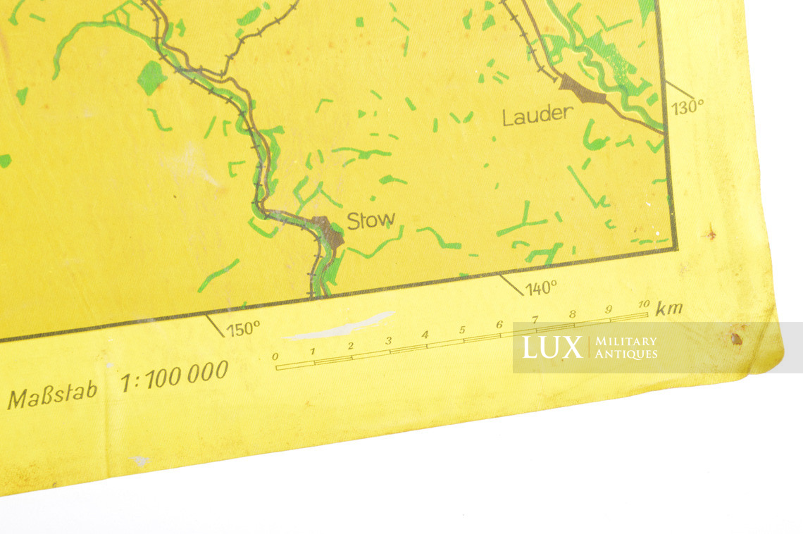 Luftwaffe night bombing map « Edinburgh / Dundee », « Blitz / Battle of Britain » - photo 18