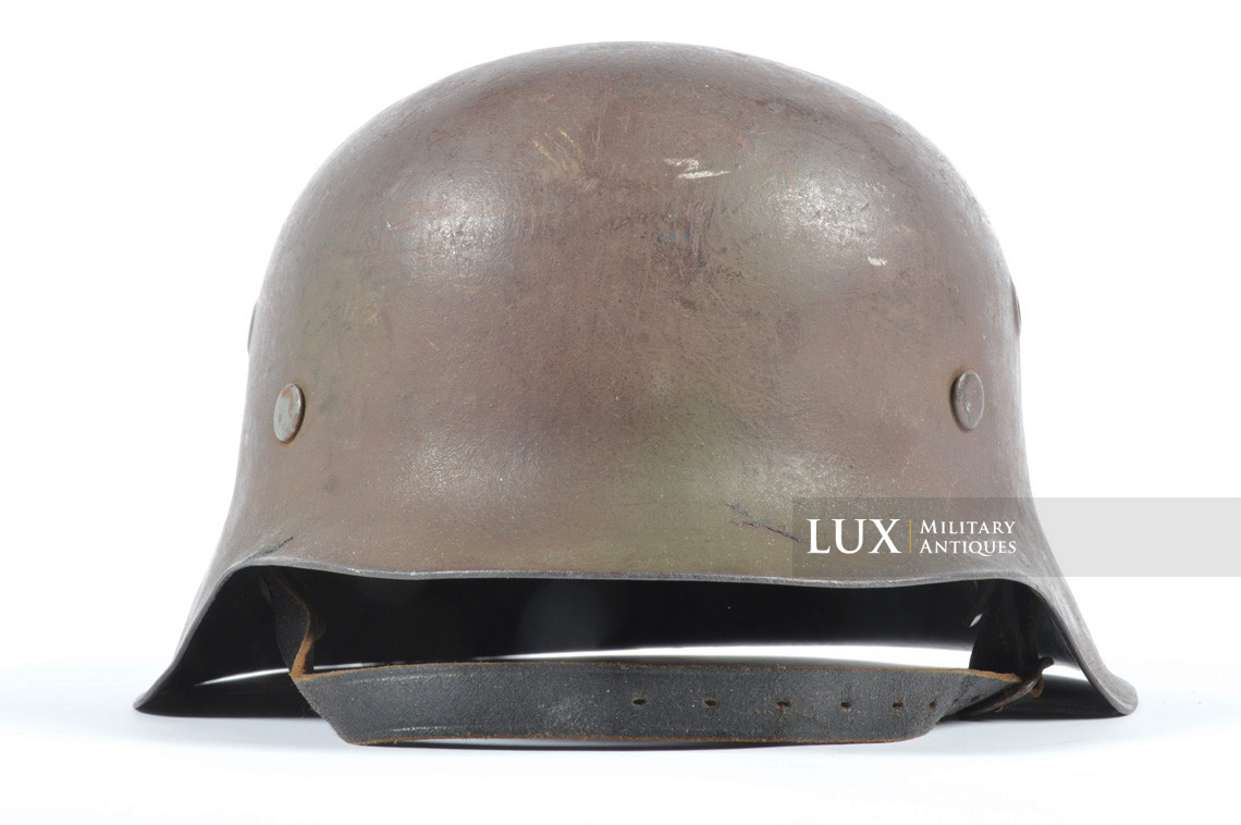 Casque M42 Heer / Waffen-SS camouflé deux tons - photo 9