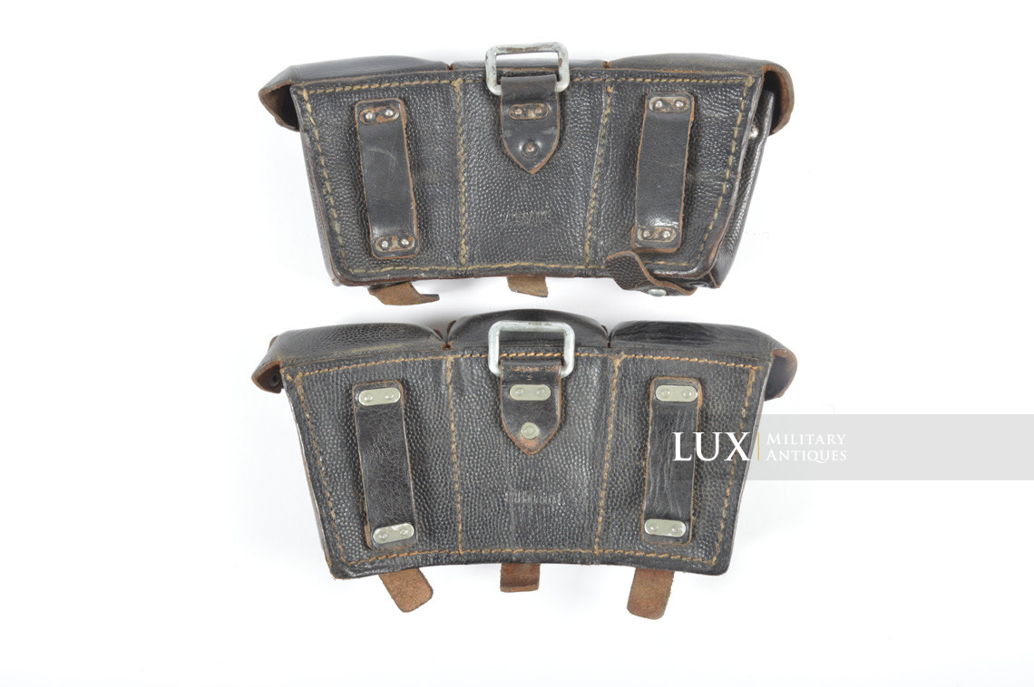 Matching pair of late war k98 ammunition pouches, RBNr « 0/0156/0013 » - photo 8