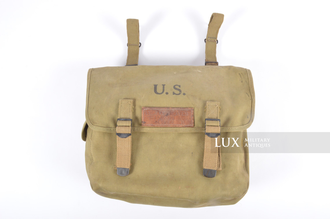 US M-1936 musette bag, named, « LT. RAY WEAVE » - photo 4