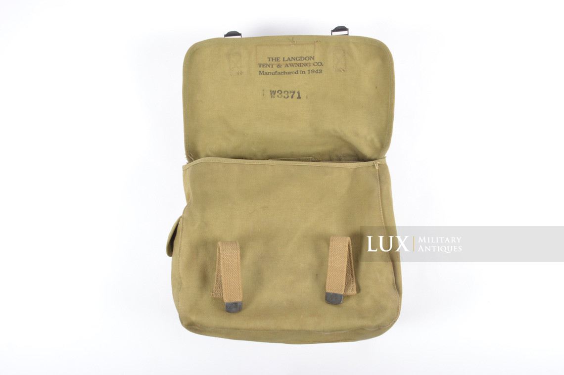Musette US M-1936, nominative, « LT. RAY WEAVE » - photo 16