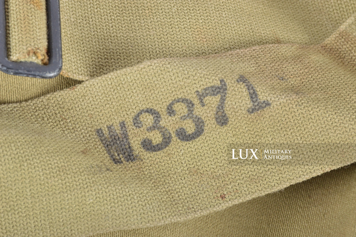 US M-1936 musette bag, named, « LT. RAY WEAVE » - photo 19