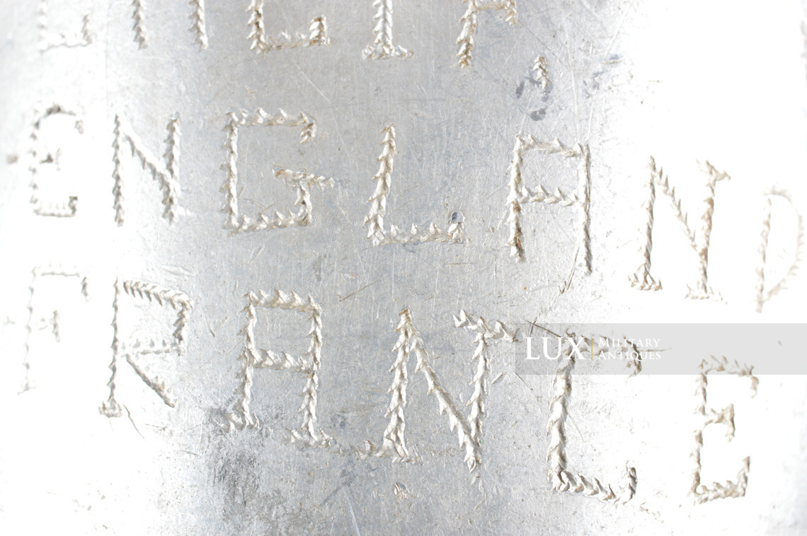 Quart de gourde US gravé, « Bataille des Ardennes » - photo 16