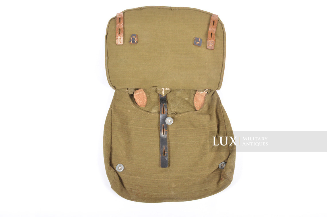 Sac à pain allemand Heer / Waffen-SS fin de guerre avec son contenu - photo 11