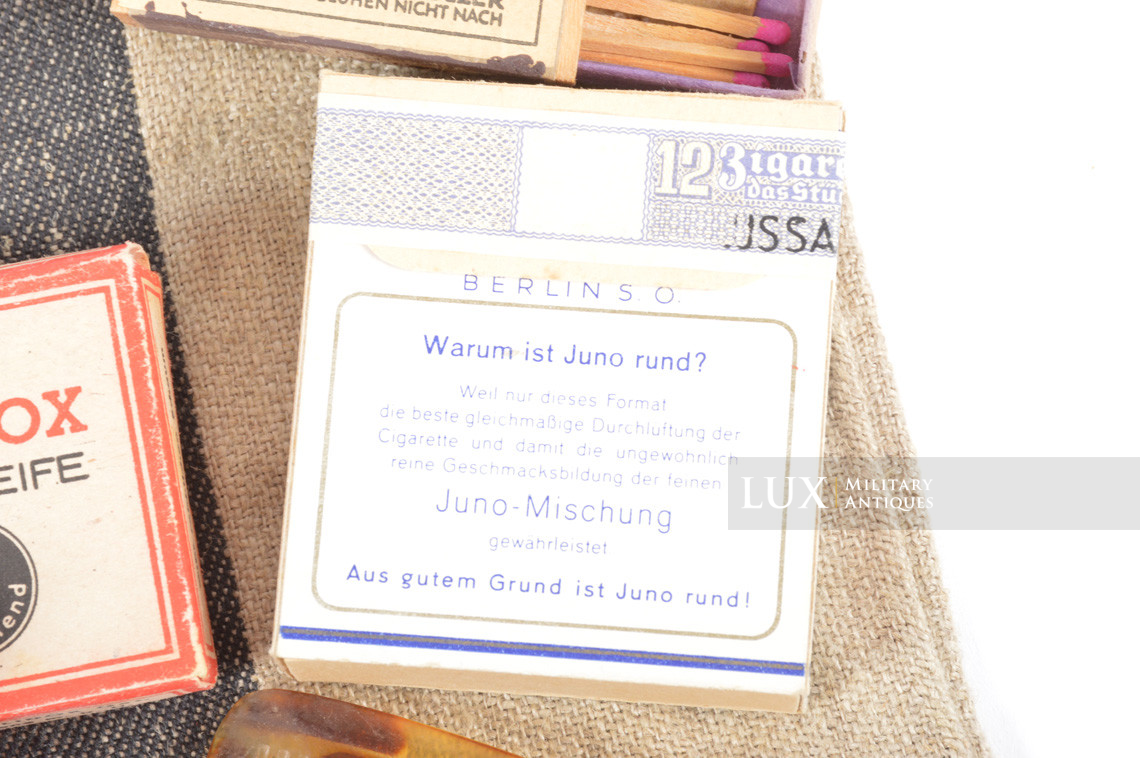 Sac à pain allemand Heer / Waffen-SS fin de guerre avec son contenu - photo 22