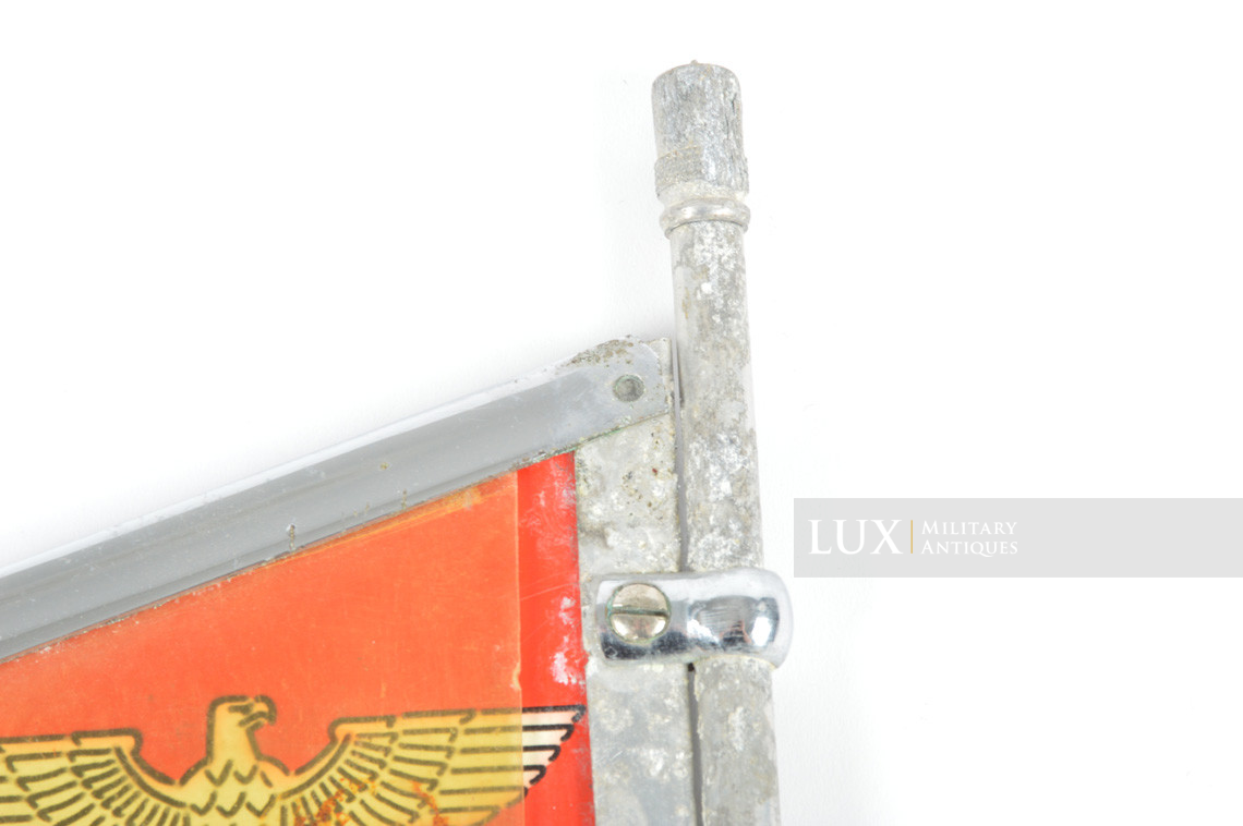 Third Reich State vehicle car pennant for state officials, « Metz-France » - photo 17