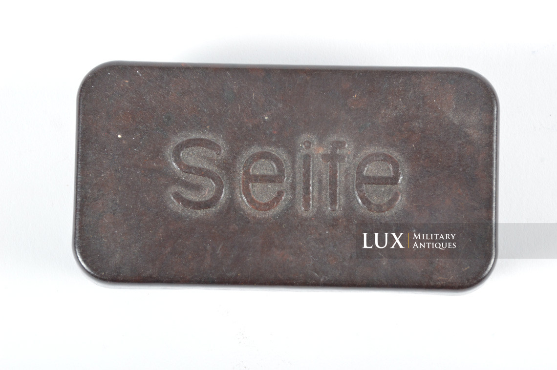 Boite de savon règlementaire allemand médical, « SEIFE » - photo 8