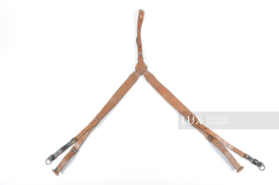 German late-war leather combat y-straps, RBNr « 0/0390/0067 » - photo 17