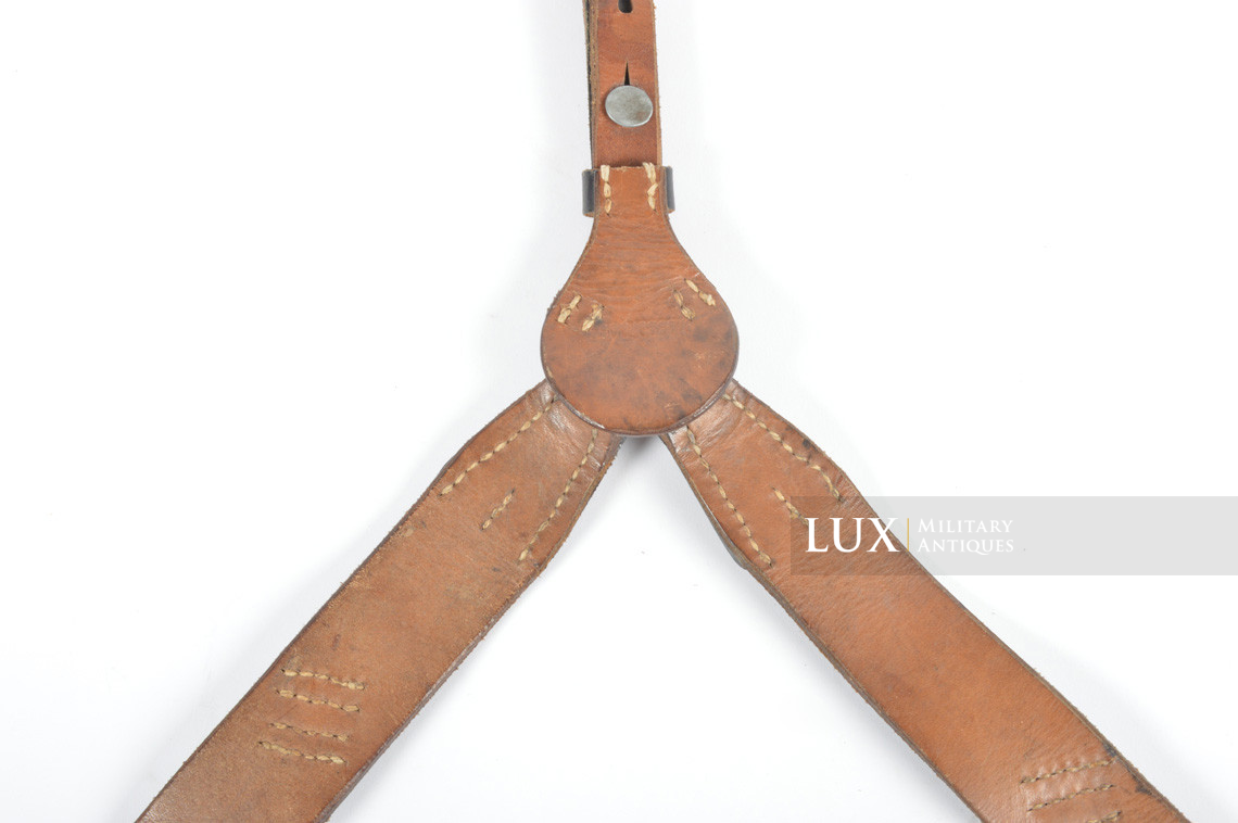 German late-war leather combat y-straps, RBNr « 0/0390/0067 » - photo 20