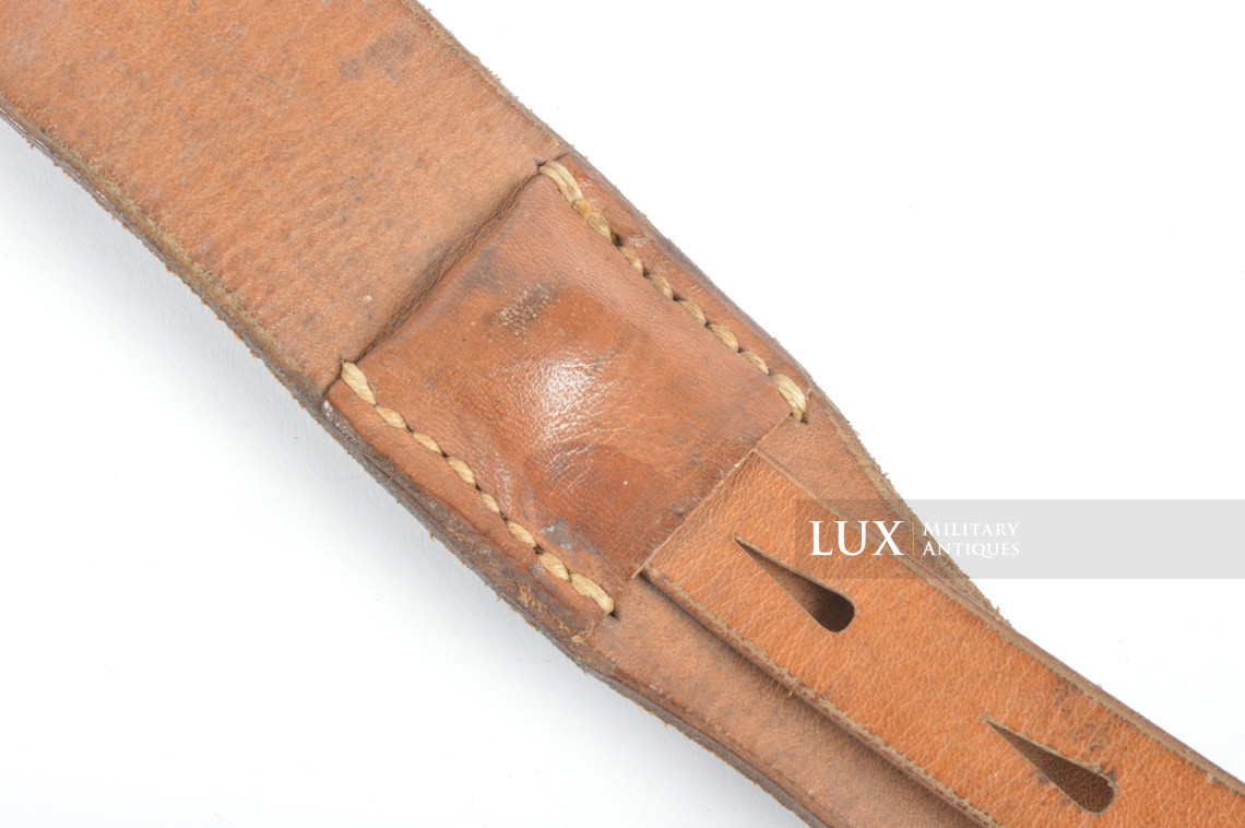 German late-war leather combat y-straps, RBNr « 0/0390/0067 » - photo 23
