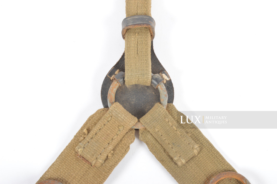 German tropical webbing Y-straps, « 1941 » - photo 12