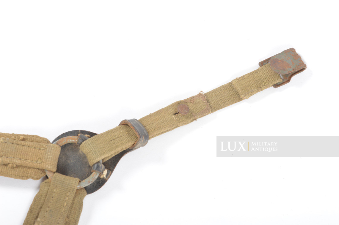 German tropical webbing Y-straps, « 1941 » - photo 13