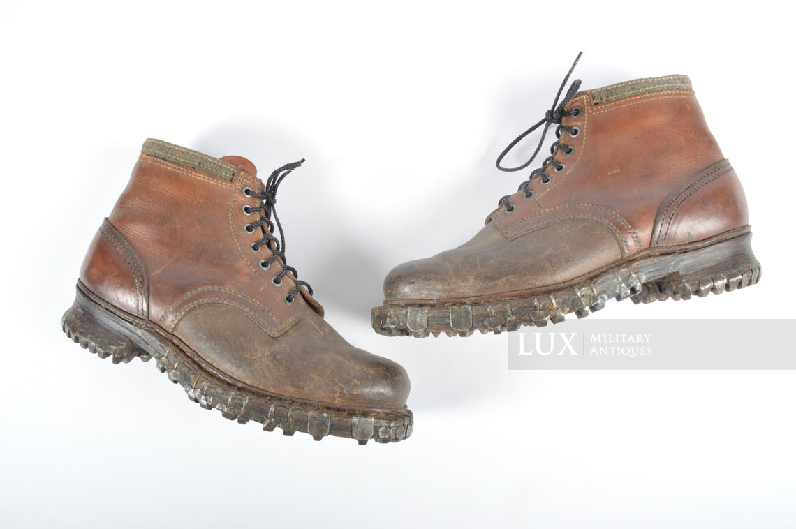 German mountain trooper's ankle boots, « Gebirgsjäger » - photo 4