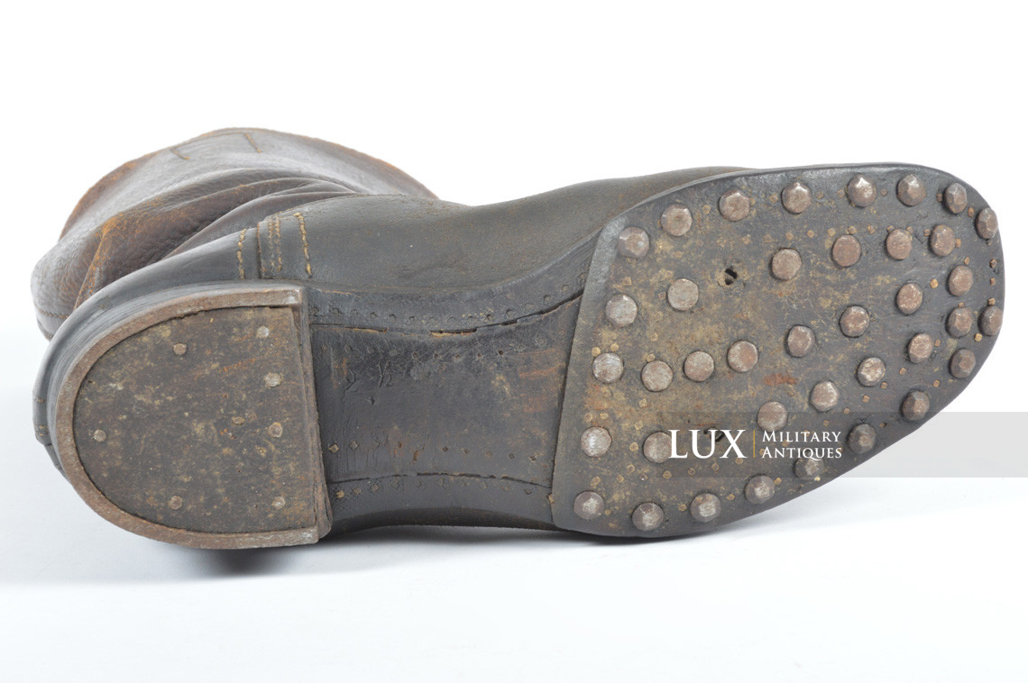 Bottes allemandes fin de guerre pour la troupe, « 1943 » - photo 37
