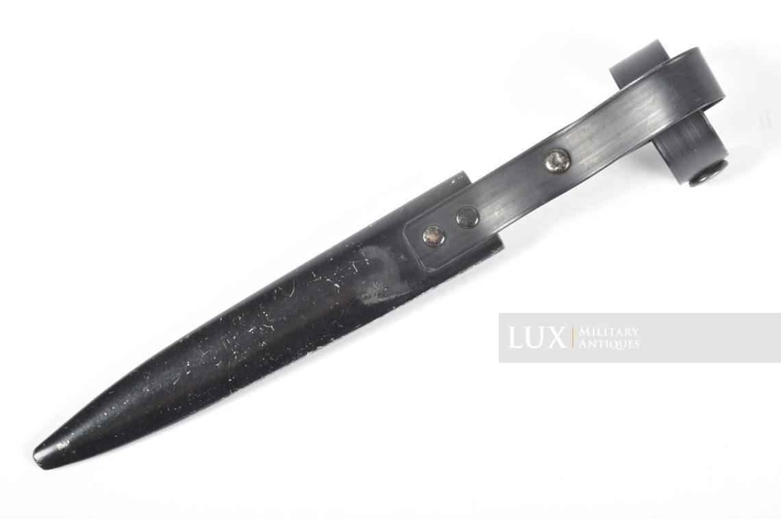 Rare couteau de combat allemand Heer / Waffen-SS avec une variante de fourreau - photo 21