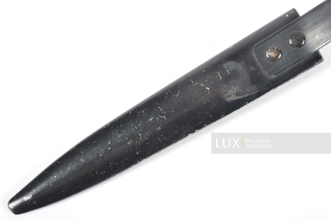 Rare German Heer / Waffen-SS fighting knife, variant sheath - photo 23