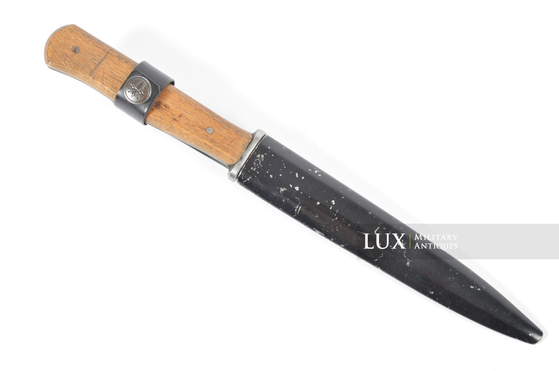 Rare couteau de combat allemand Heer / Waffen-SS avec une variante de fourreau - photo 8