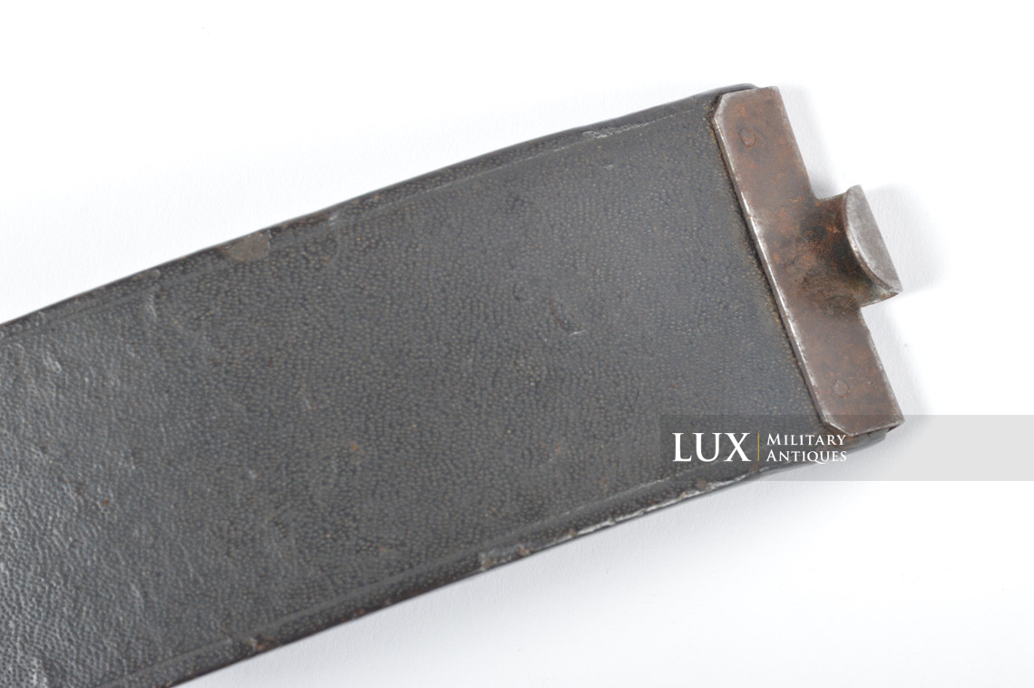 Late-war German service belt in ersatz material - photo 8