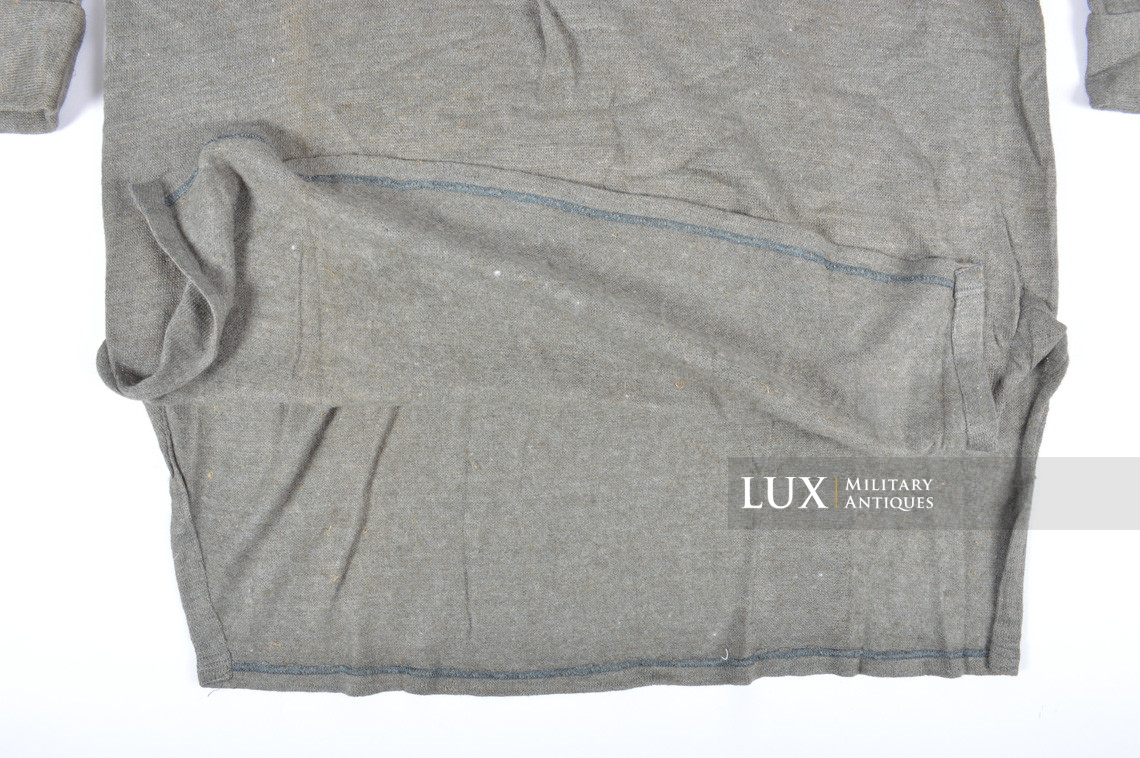 Late-war Heer / Waffen-SS issue service shirt, « RBNr » - photo 12