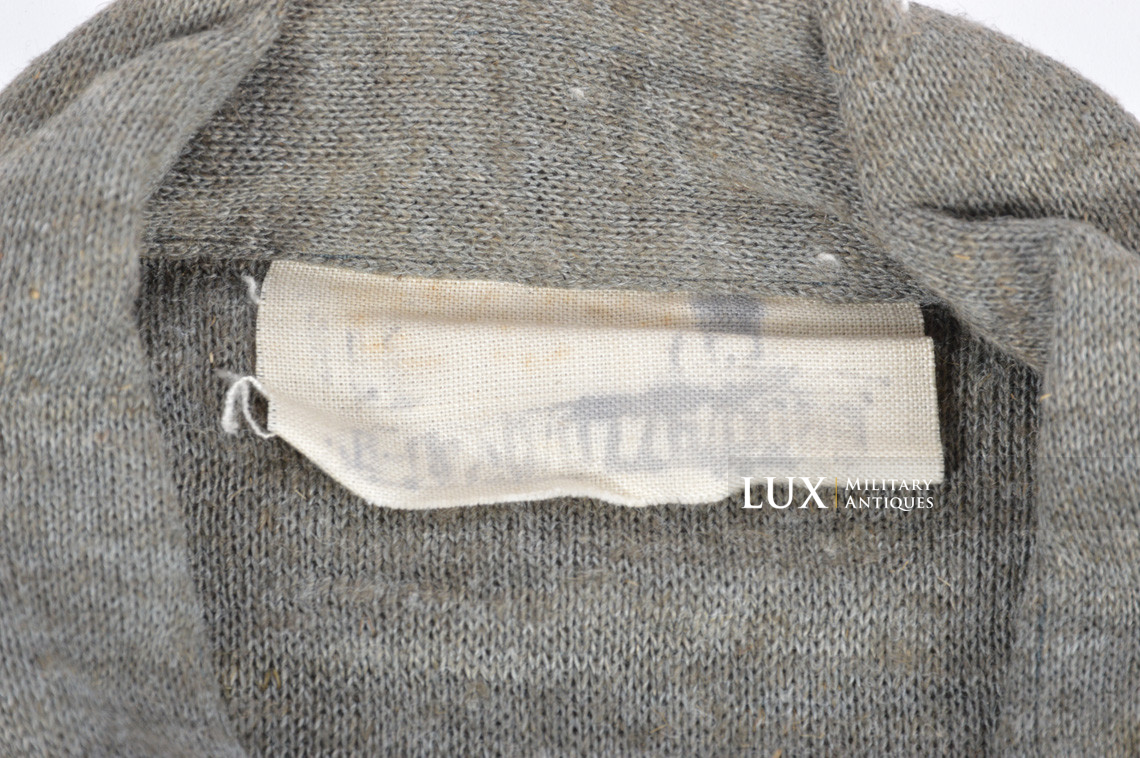 Late-war Heer / Waffen-SS issue service shirt, « RBNr » - photo 10