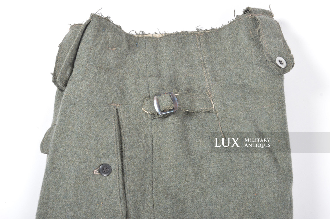 Rare pantalon de combat M43 Waffen-SS, « SS-BW » - photo 7