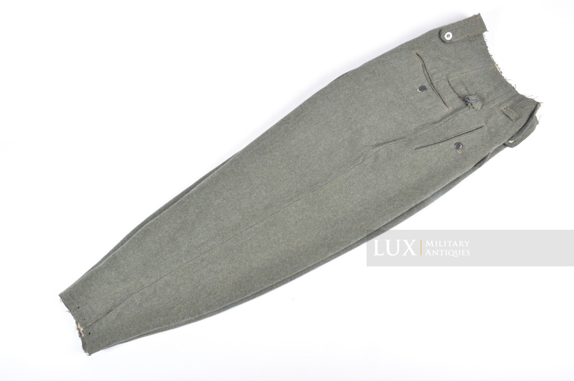 Rare pantalon de combat M43 Waffen-SS, « SS-BW » - photo 11