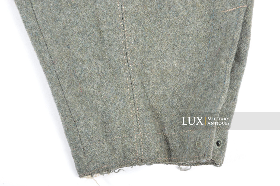 Rare pantalon de combat M43 Waffen-SS, « SS-BW » - photo 22