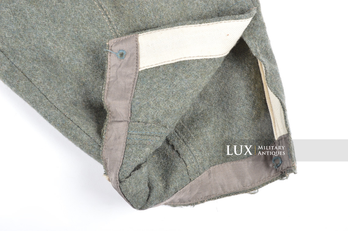 Rare pantalon de combat M43 Waffen-SS, « SS-BW » - photo 23
