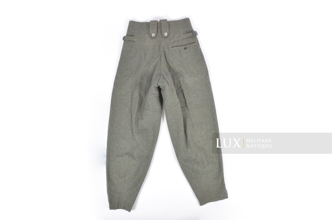 Rare pantalon de combat M43 Waffen-SS, « SS-BW » - photo 24
