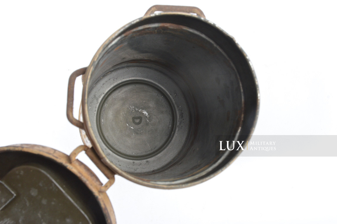 German gas mask canister in tan camouflage, « DAK » - photo 39