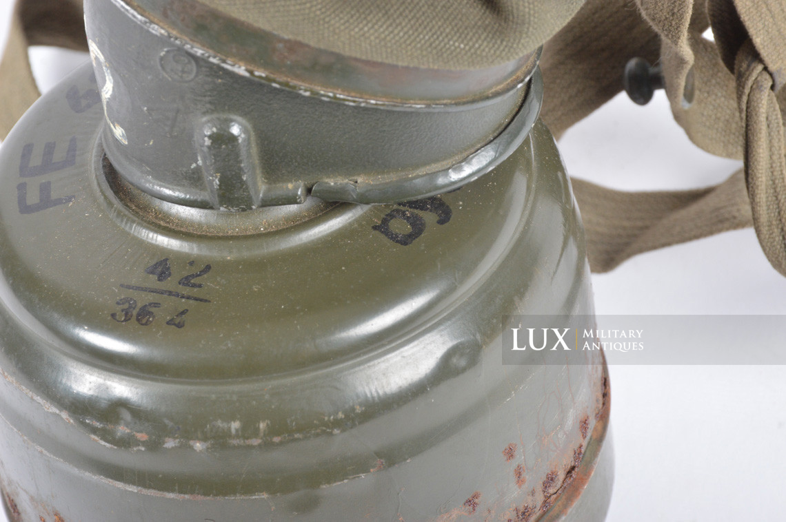 German gas mask canister in tan camouflage, « DAK » - photo 47