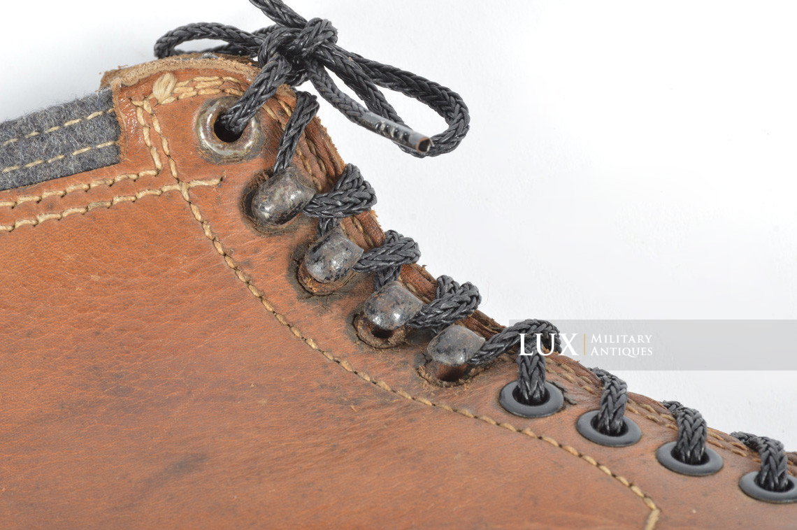 Unissued German mountain trooper's ankle boots, « Gebirgsjäger » - photo 11