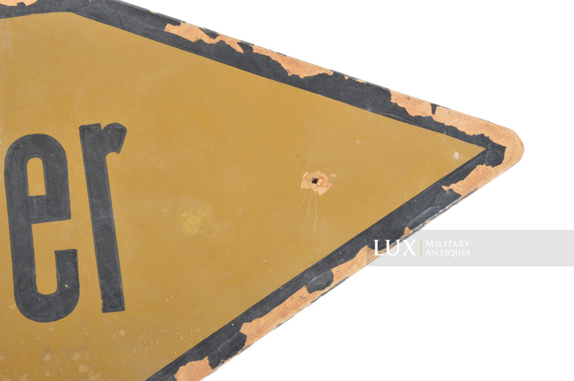 German fibreboard Organisation Todt - Regiment Speer directional sign - photo 11