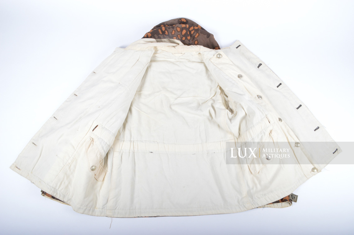 Parka Waffen-SS réversible automne / hiver en camouflage feuille de chêne, état neuf - photo 22