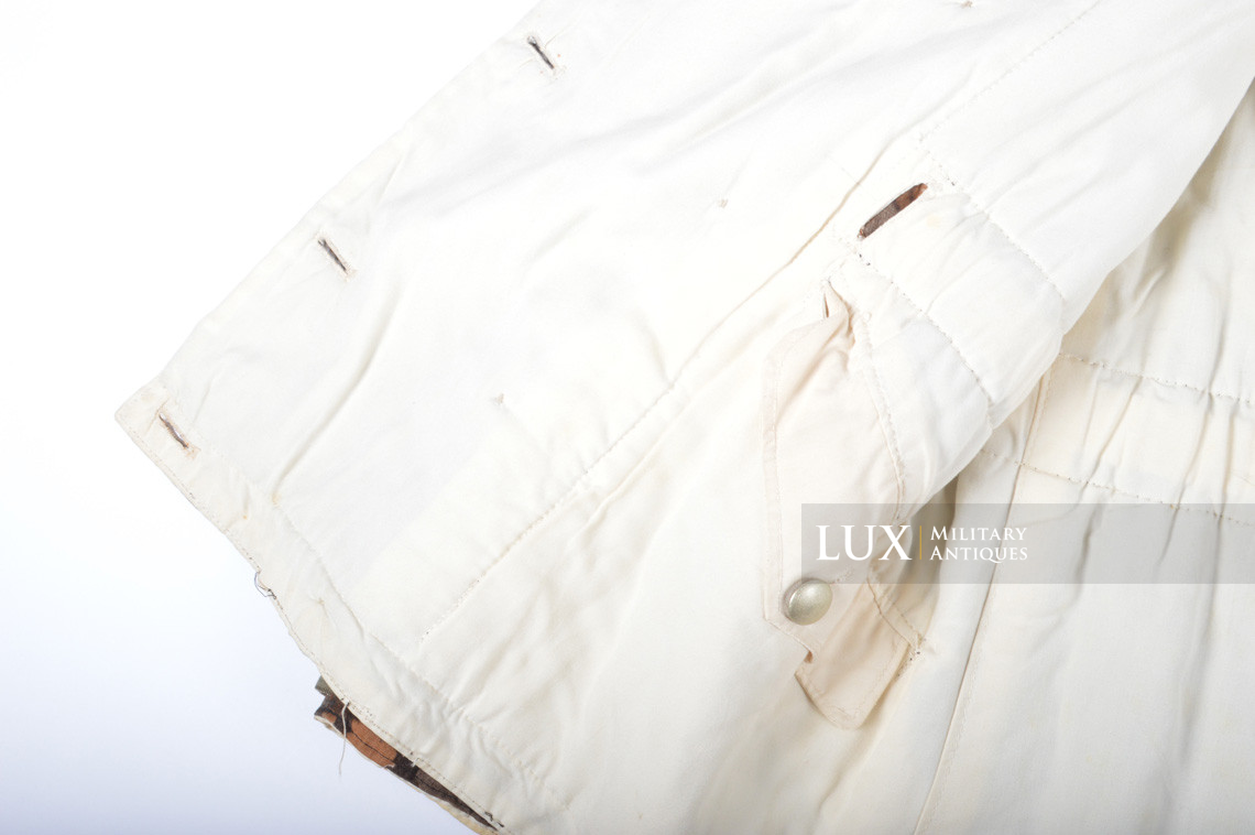 Parka Waffen-SS réversible automne / hiver en camouflage feuille de chêne, état neuf - photo 23
