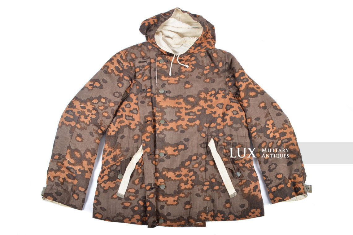 Parka Waffen-SS réversible automne / hiver en camouflage feuille de chêne, état neuf - photo 18