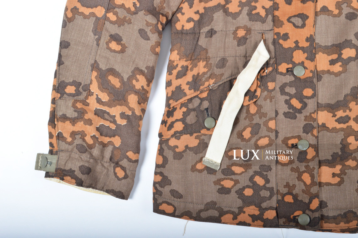 Parka Waffen-SS réversible automne / hiver en camouflage feuille de chêne, état neuf - photo 8