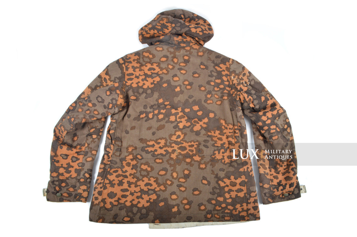 Parka Waffen-SS réversible automne / hiver en camouflage feuille de chêne, état neuf - photo 13