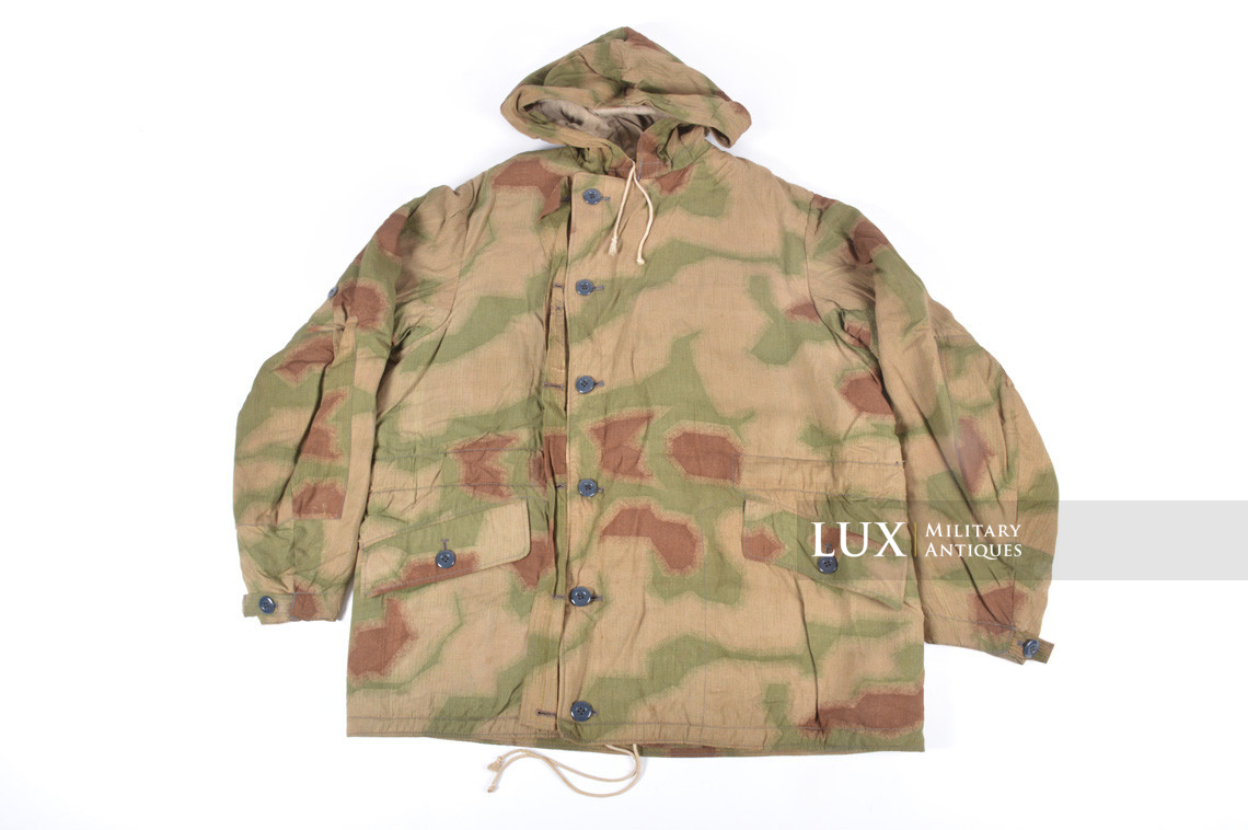 Unissued German Luftwaffe tan & water pattern camouflage winter parka, « LBA 43 » - photo 17