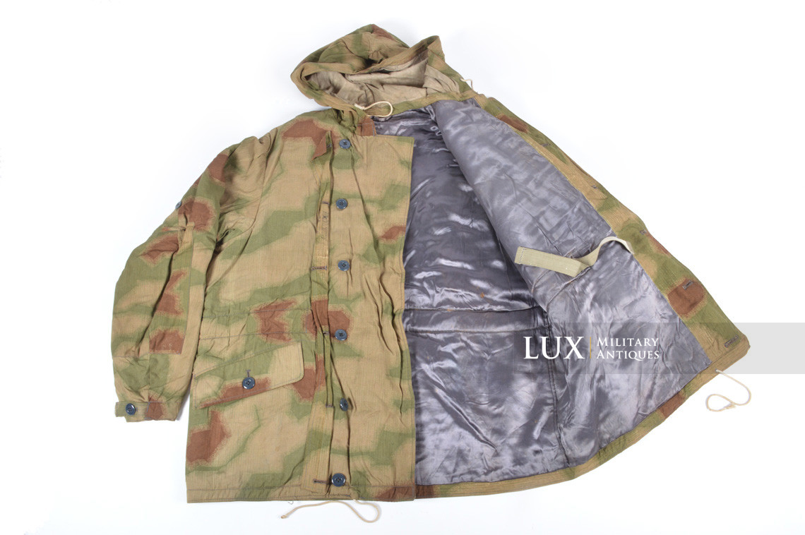 Unissued German Luftwaffe tan & water pattern camouflage winter parka, « LBA 43 » - photo 19